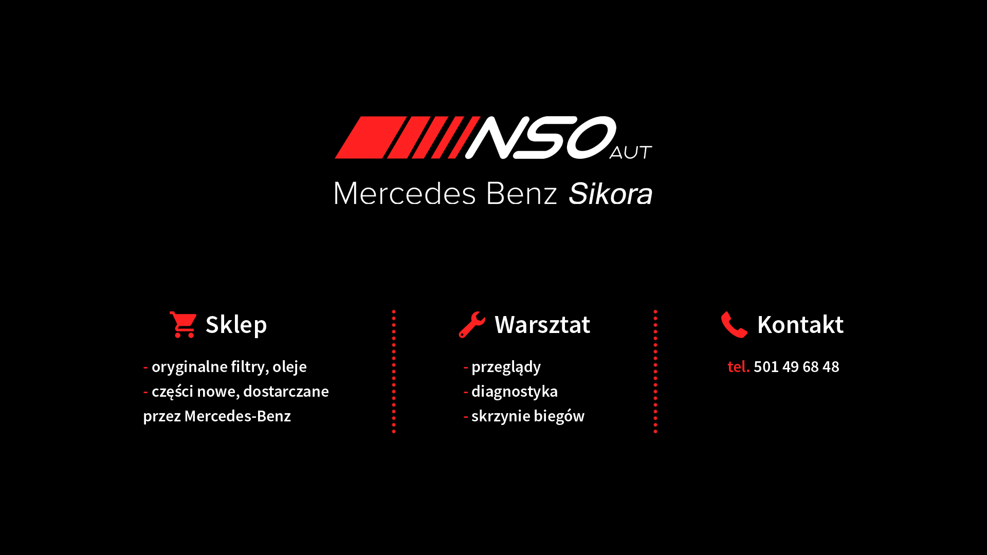 NSO aut Mercedes-Benz Serwis Sikora